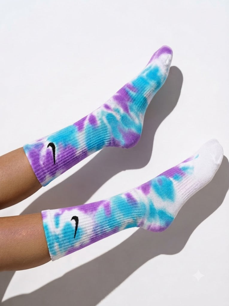 PURPIE TIE DYE SOCKS
