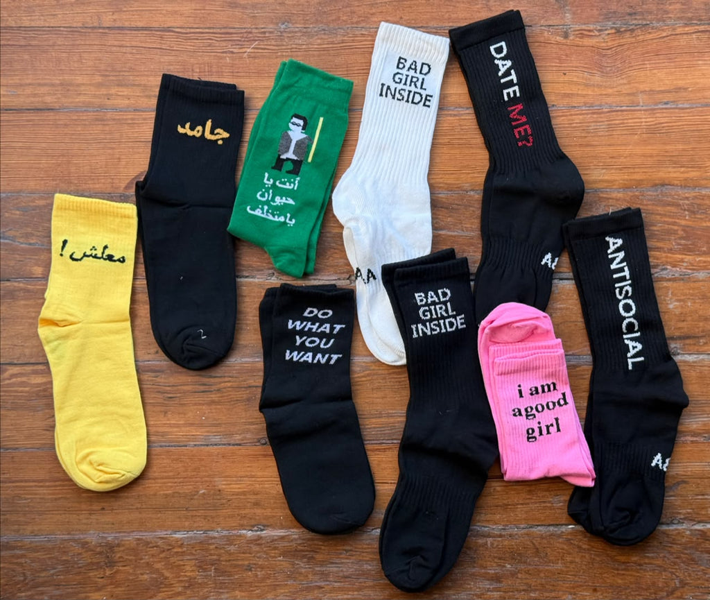 SLOGAN SOCKS