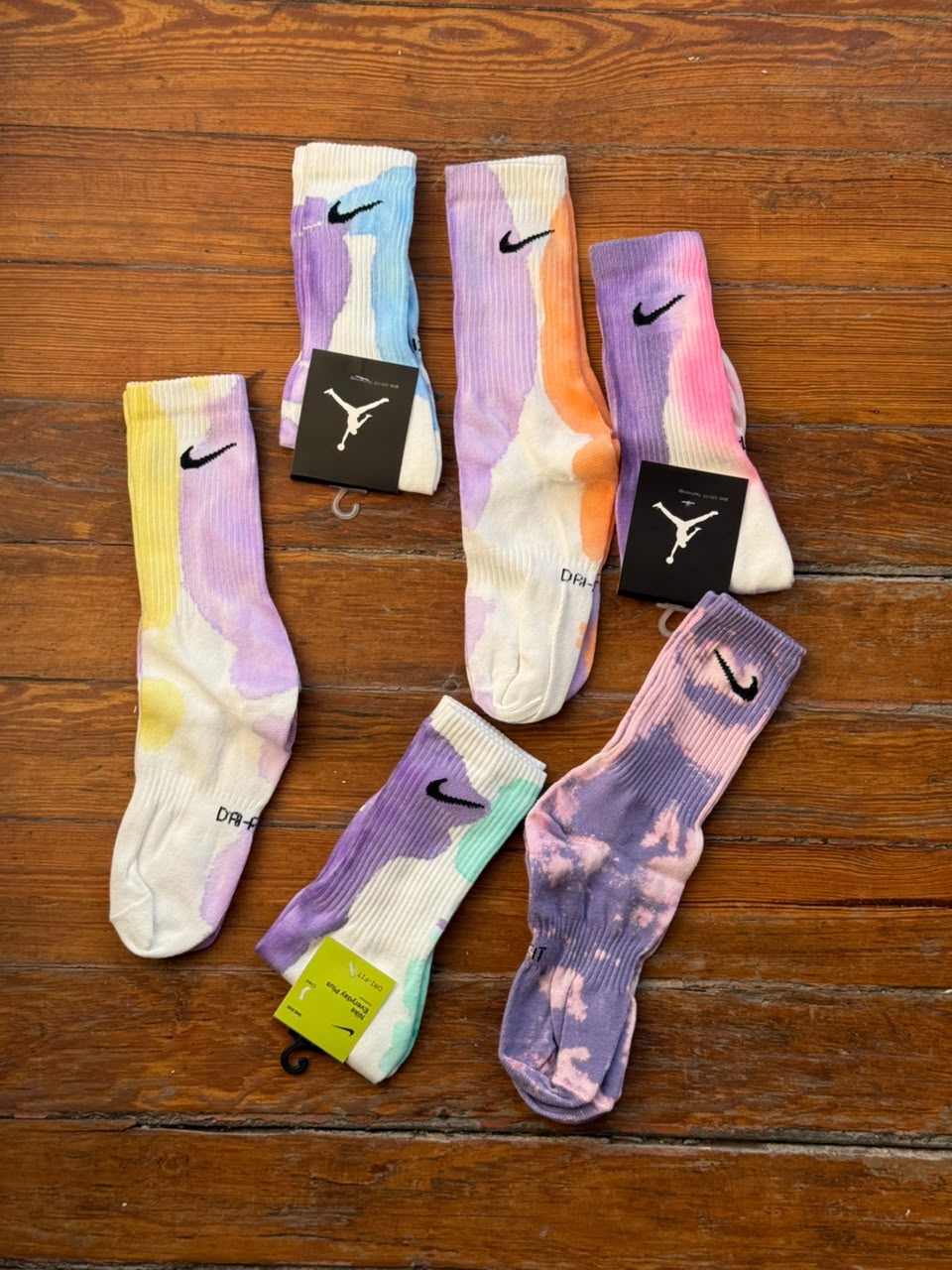 PURPIE TIE DYE SOCKS