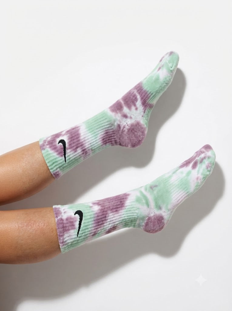 PURPIE TIE DYE SOCKS