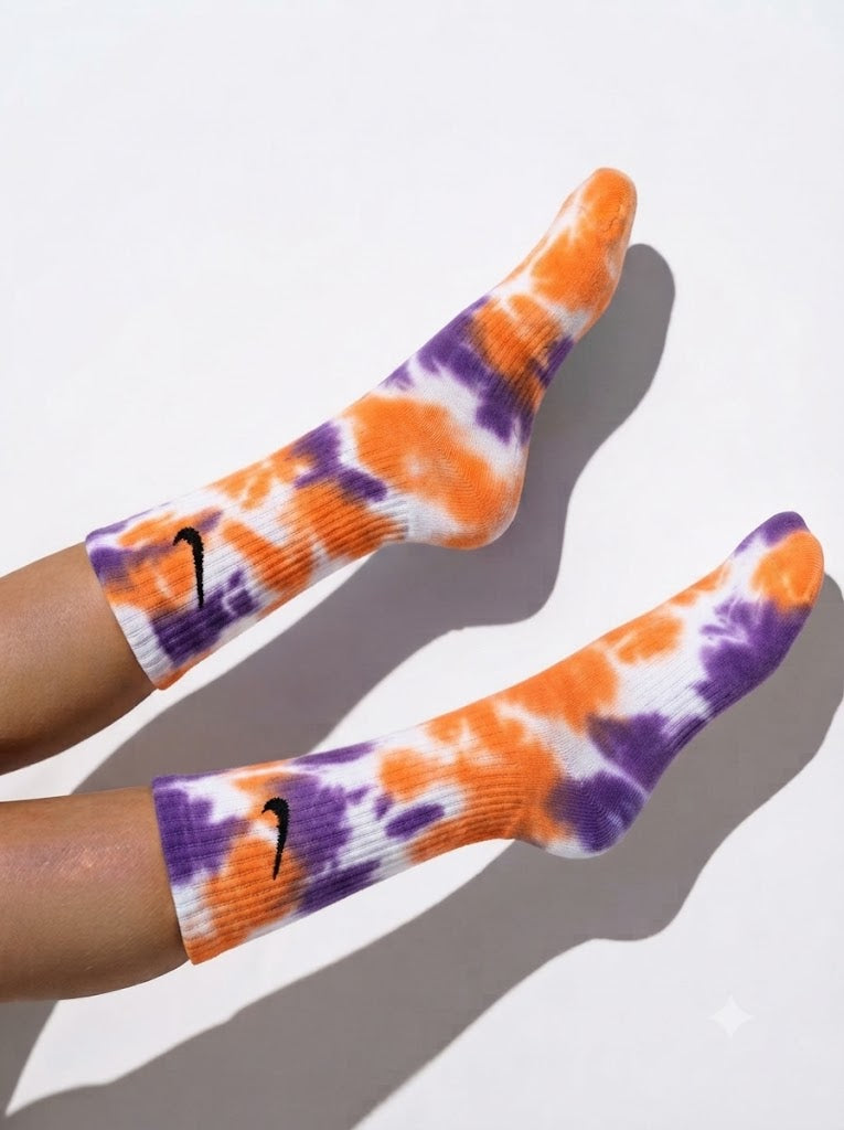 PURPIE TIE DYE SOCKS