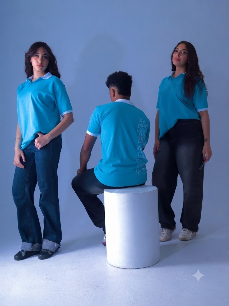 POLO SHIRT SKY BLUE