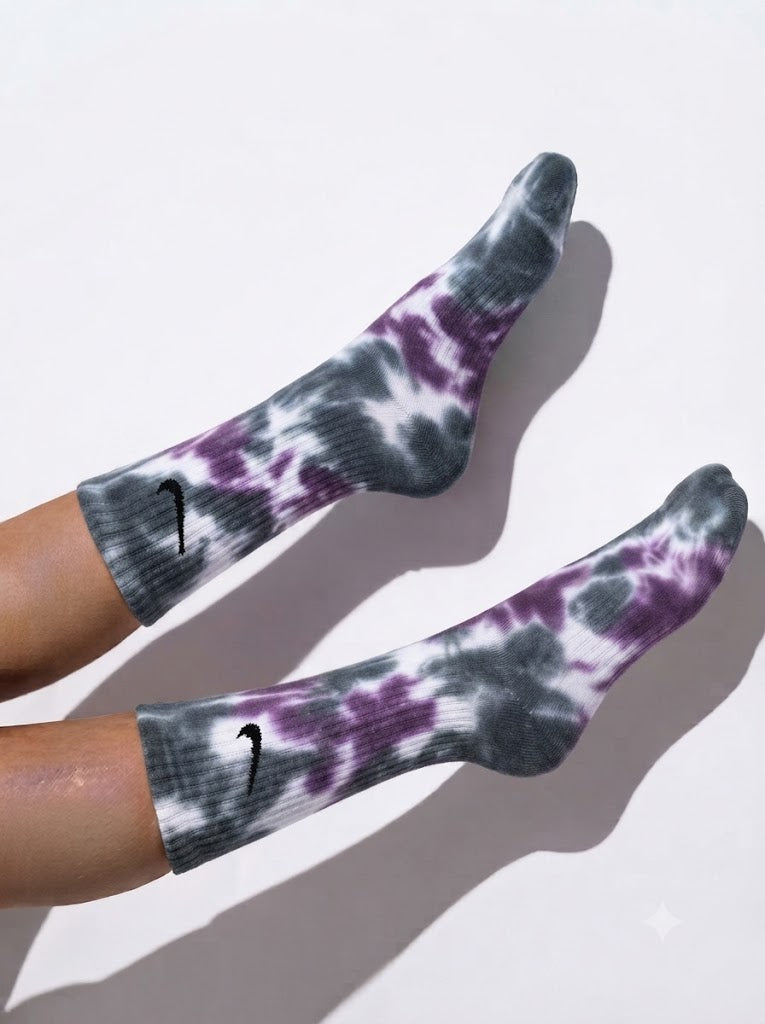 PURPIE TIE DYE SOCKS