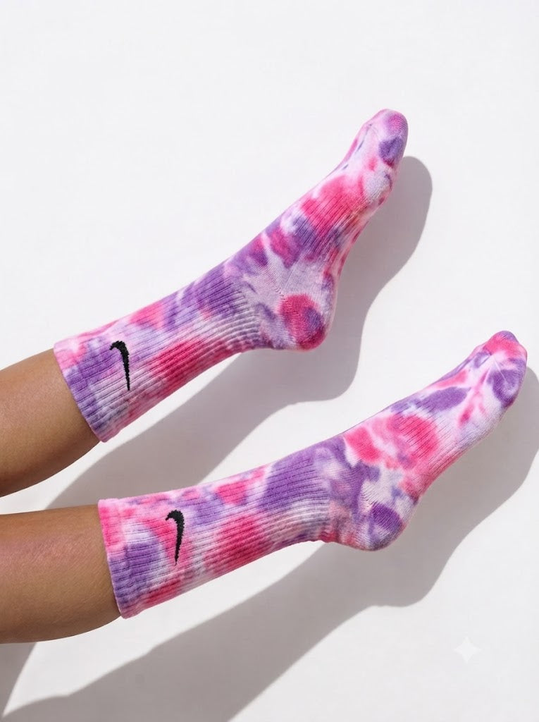 PURPIE TIE DYE SOCKS